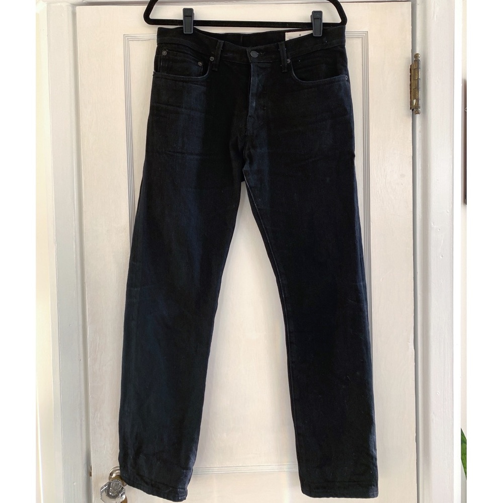 Imogene + Willie Men’s Barton Slim Black Jeans